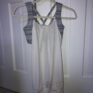 LULULEMON No Limits Tank size 4 white